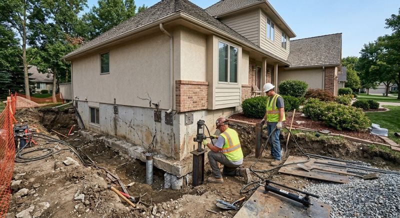 Structural Foundation Repair in Downingtown, PA