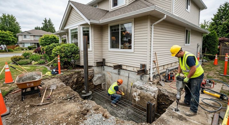 Structural Foundation Repair in Downingtown, PA