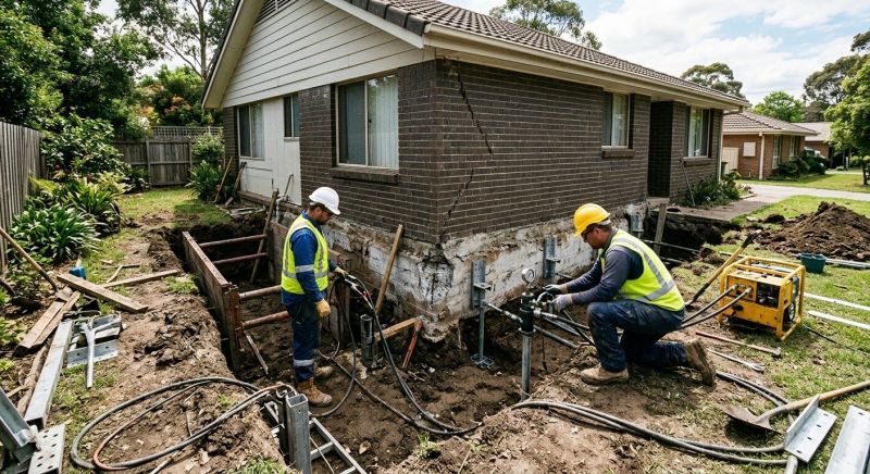 Structural Foundation Repair in Moorestown, NJ