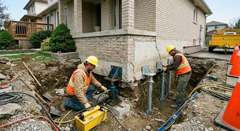Structural Foundation Repair in West Grove, PA