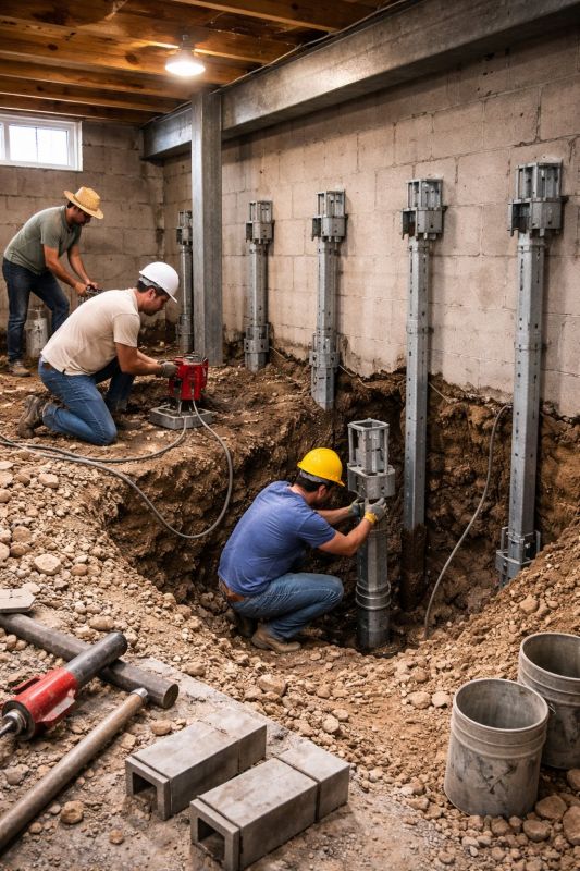 Structural Underpinning in Delaware County, PA