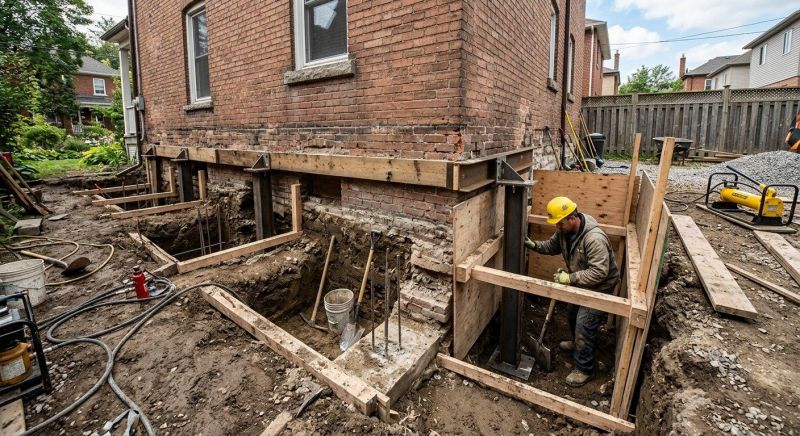 Structural Underpinning in Delaware County, PA