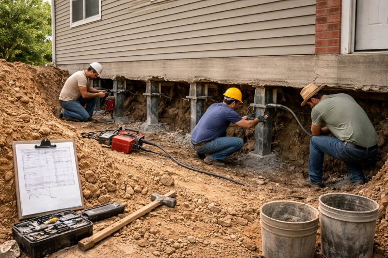 Structural Underpinning in Delaware County, PA